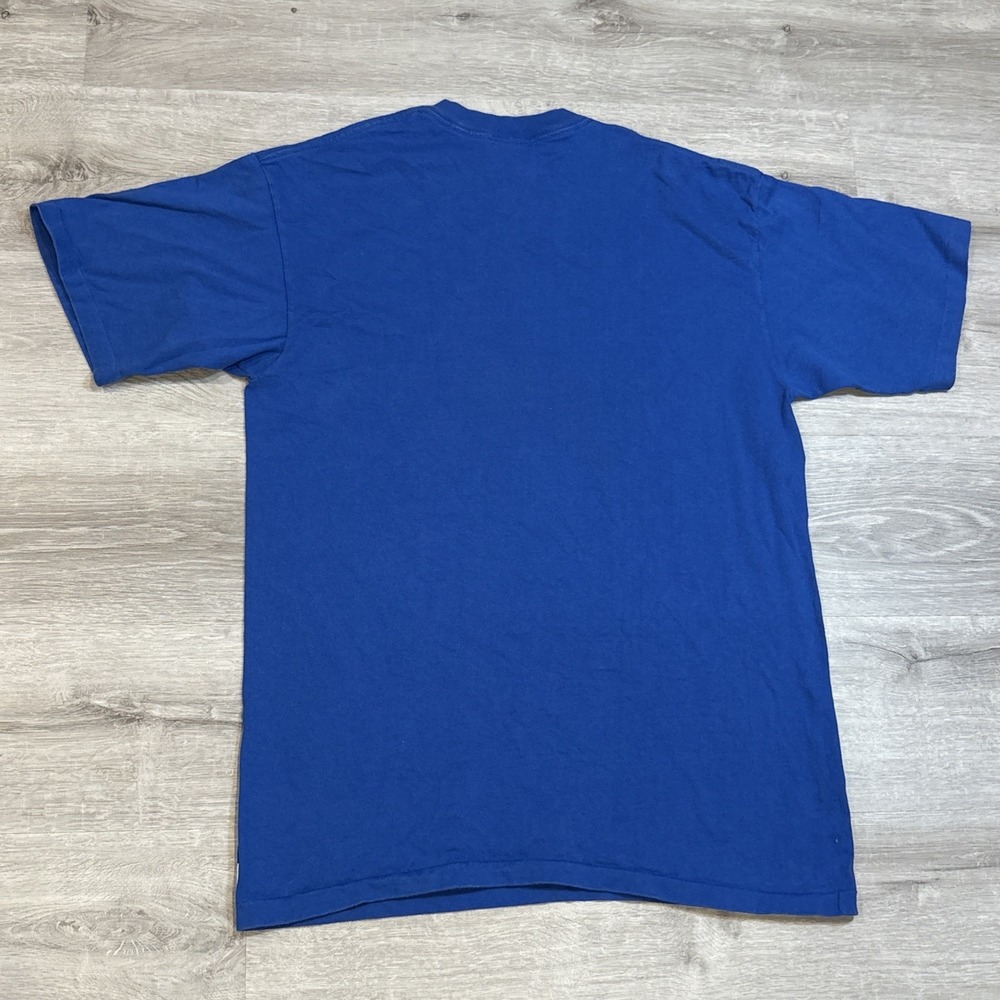 Nutmeg NBA Orlando‎ Magic Wizard Vintage T Shirt Blue White Men's L - Picture 8 of 8